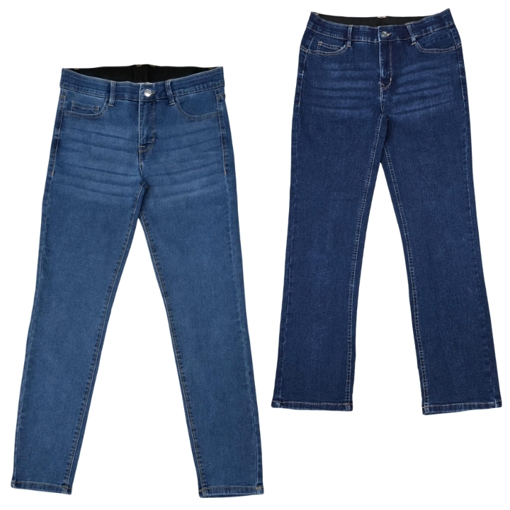 Wholesale Stock lot Ladies Jeans Pants Supplier