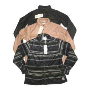 Sherpa-Lined Wool Shirt Jacket