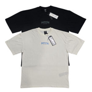 Drop Shoulder Rubber Print T-Shirt