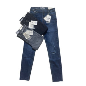 Ladies Denim Stitch Long Pants