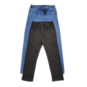 Boys Knit Denim Long Pant